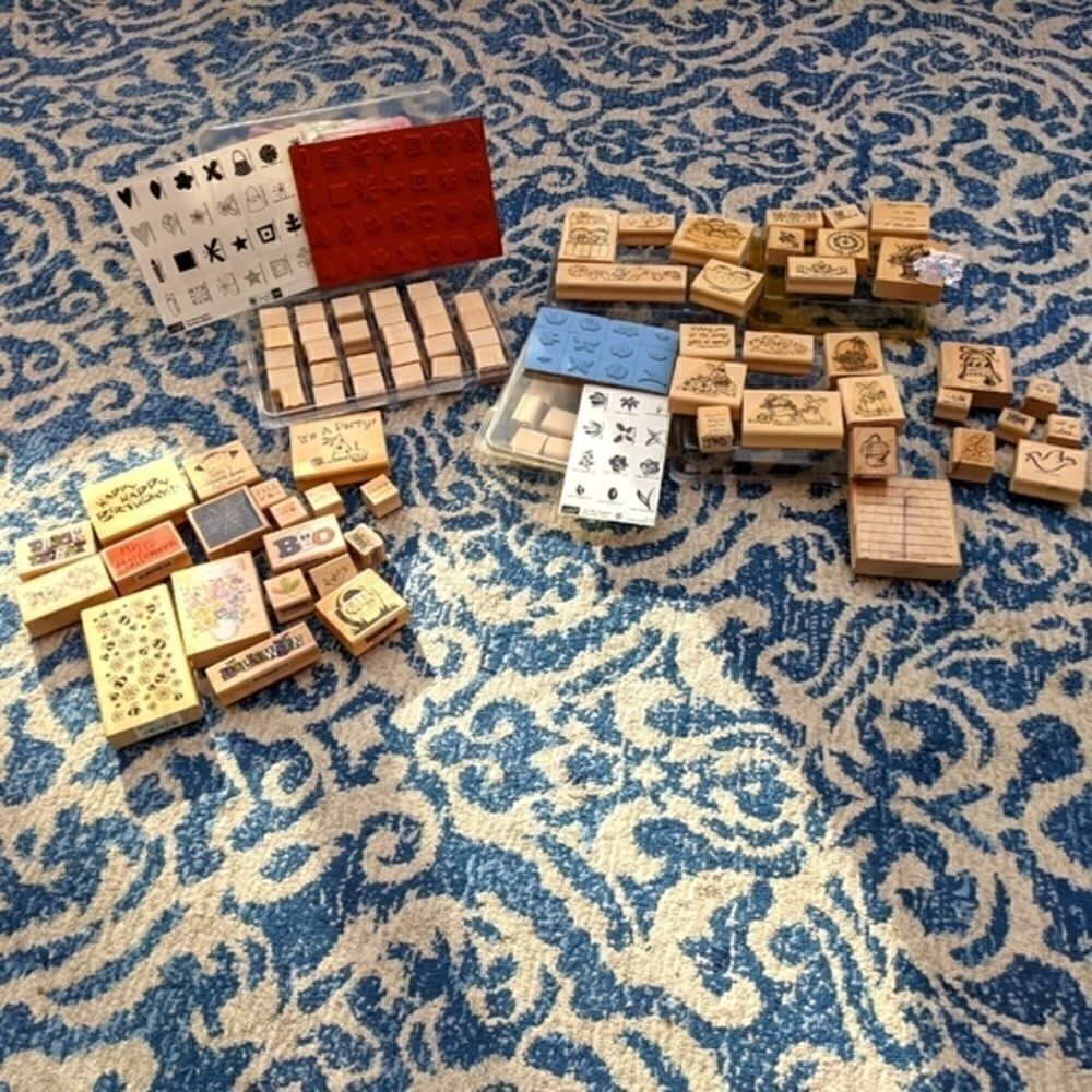 Huge lot of stamps! Stampin' Up! and others